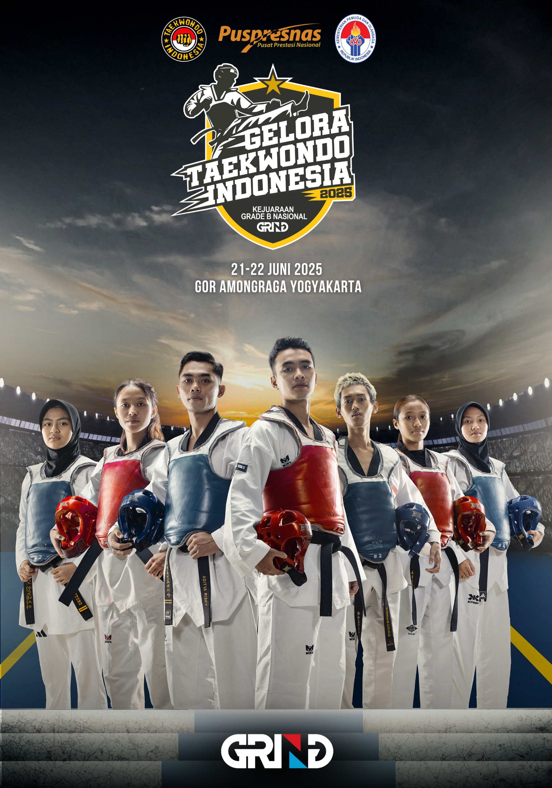 Panggung Juara Taekwondo Indonesia Taekwondo Indonesia DOJANG GEN FIGHTER 